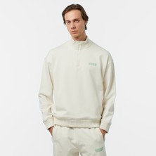 Hugo Diqiele Erkek Beyaz Sweatshirt