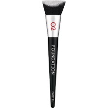 2 Adet Pastel Profashion 02 Foundation Brush Fondöten Fırçası