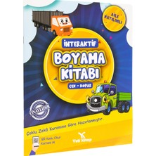 Yeti Kitap Interaktif Boyama Kitabı 1 (5 Adet)