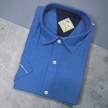 Eren Style Linen Keten Klasik %100 Cotton Kısa Kollu Terletmeyen Gömlek