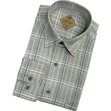 Eren Style Linen Keten Klasik %100 Cotton Uzun Kollu Terletmeyen Gömlek