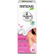 4 Adet Remove Care Tüy Dökücü Krem Hassas Ciltler 2 x 100 ml