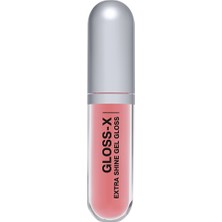 5 Adet Influence Beauty Lip Gel Gloss Gloss-X 09 Coral Nude - High-Shine Gel Lip Gloss