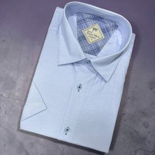 Eren Style Linen Keten Klasik %100 Cotton Kısa Kollu Terletmeyen Gömlek