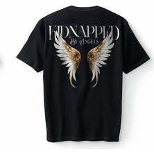 Bumeta Kidnapped By Angels Oversize Unisex Tişört T-Shirt