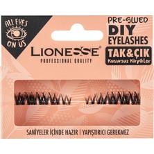 5 Adet Lionesse Tak & Çık Takma Kirpik NE-800