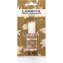 2 Adet Lionesse Takma Tırnak Yapıştırıcı Pembe 10 gr