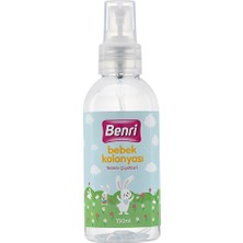 2 Adet Benri Bebek Kolonyası Bahar Çiçekleri 150 ml