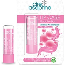 4 Adet Cire Aseptine Bubble Gum Nemlendirici Renkli Dudak Bakım Kremi