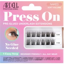 4 Adet Ardell Press On Naked Soft Volume Takma Kirpik