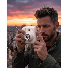 Nevamel® Eğlenceli Baskılı Çocuk Fotoğraf Makinesi Video Çekim 4 Rulo Kağıt 5 Kalem Set