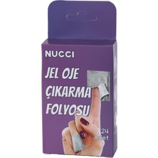 3 Adet Nucci Jel Tırnak Çıkarma Kağıdı