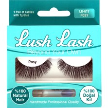 5 Adet Lush Lash Doğal Kıl Posy Takma Kirpik LU-617