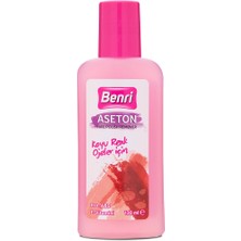 5 Adet Benri Aseton Koyu Renk Ojeler Için 130 ml
