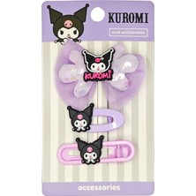 2 Adet Kuromi Lisanslı Çocuk Toka UKB-K010