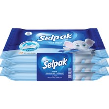 3 Adet Selpak Klasik Islak Cep Mendili 3 x 15'li