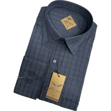 Eren Style Linen Keten Klasik %100 Cotton Uzun Kollu Terletmeyen Gömlek