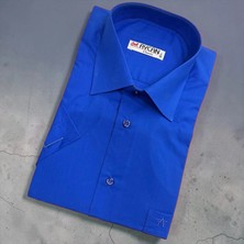 Eren Style Linen Keten Klasik %100 Cotton Kısa Kollu Terletmeyen Gömlek
