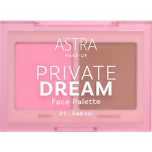 5 Adet Astra Private Dream Yüz Paleti Radical
