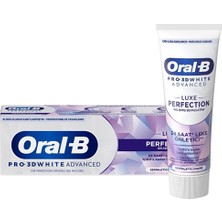 4 Adet Oral-B Pro 3D White Advanced Luxe Perfection Diş Macunu 75 ml