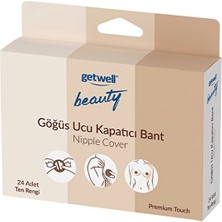 4 Adet Getwell Göğüs Ucu Gizleme Bandı 24'lü