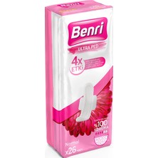 Benri Hijyenik Ped Normal Çoklu 26'lı