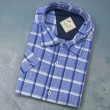 Eren Style Linen Keten Klasik %100 Cotton Kısa Kollu Terletmeyen Gömlek