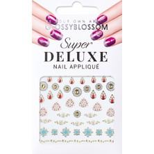 3 Adet Glossy Blossom Jewel Box Ancient Secret Tırnak Sticker 45234