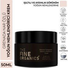 4 Adet The Fine Organics Grenada Narı Özlü Yoğun Nemlendirici, Aydınlatıcı, Ton Eşitleyici Su Bazlı Yüz Kre