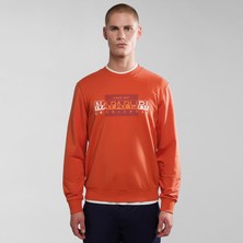 Napapıjrı Napapijri B-Smallwood Erkek Turuncu Sweatshirt