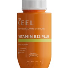 5 Adet Vita Ceel Vitamin B12 Plus Çiğnenebilir Dil Altı Tablet 60 Tablet