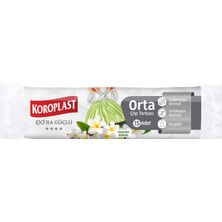 Koroplast Büzgülü Çöp Torbası Yasemin Kokulu Orta Boy 15'li