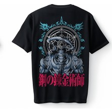 Bumeta Fullmetal Alchemy Oversize Unisex Tişört T-Shirt