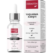 4 Adet Dermoten Kolajen Yaşlanma Karşıtı Cilt Bakım Serumu 30 ml