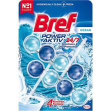 5 Adet Bref Wc Power Aktiv Duopack Katı Tuvalet Bloğu Okyanus