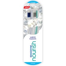 4 Adet Sensodyne Nourish Beyazlık 1+1 Diş Fırçası
