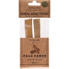 Ritüel Box Palo Santo Doğal Ağaç Tütsüsü 2'li (16-20 Gr)