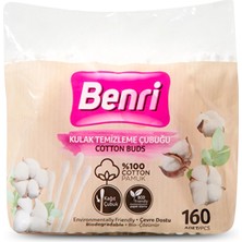 4 Adet Benri Poşetli Kulak Çubuğu 160'LI