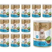 Aesco Yetişkin Kedi Balıklı ve Jöleli Konserve Mama 400 gr x 12 Adet