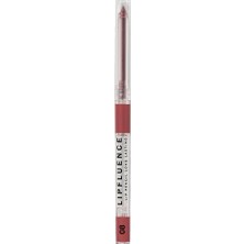 5 Adet Influence Beauty Automatic Lipfluence Dudak Kalemi 08 Coral Beige - Long-Lasting Matte Lip Liner