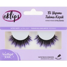 4 Adet Eklips Takma Kirpik Amethyst Wink