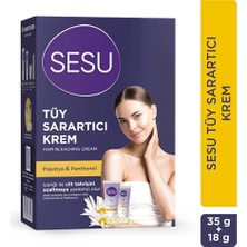 4 Adet Sesu Tüy Sarartıcı Krem 35 gr + 18 gr