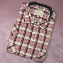 Eren Style Linen Keten Klasik %100 Cotton Kısa Kollu Terletmeyen Gömlek