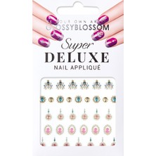 5 Adet Glossy Blossom Dazzling & Vivid 96743-588 Tırnak Süsleme Sticker