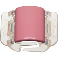 3 Adet Linziclip Midi Mat Koyu Pembe Toka