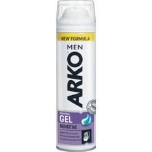 2 Adet Arko Men Tıraş Jeli Sensitive 200 ml