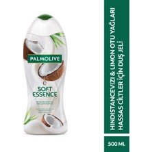 2 Adet Palmolive Soft Essence Duş Jeli Hindistan Cevizi & Limon Otu Yağları 500 ml