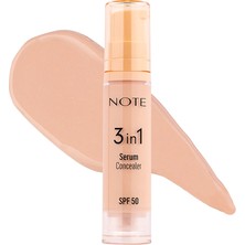 5 Adet Note 3in1 Serum Concealer 00 Light
