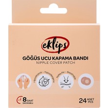 4 Adet Eklips Göğüs Ucu Kapama Bandı 24'lü