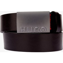 Hugo Gerald SZ35 Erkek Siyah Kemer